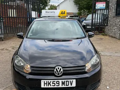 Used VW Golf VI SE 2010 Black Hatchback