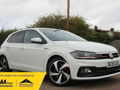 Used VW Polo GTI 200 HP (147 kW) 2020 White Hatchback