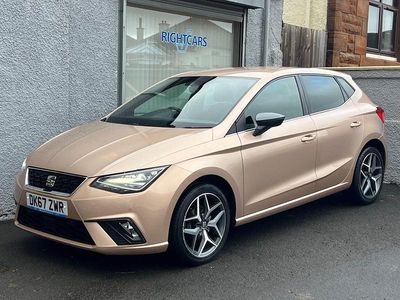Begagnad Seat Ibiza XCELLENCE 95 HK (69 kW) 2017 Guld Halvkombi