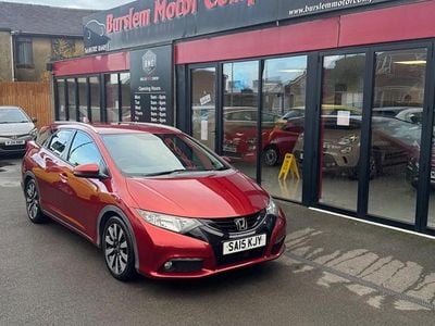 Red Used 2015 Honda Civic SR Estate | £5,995 (Good price)