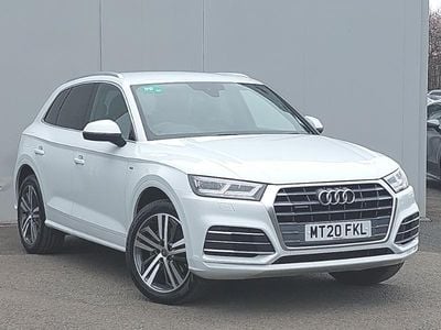 Used Audi Q5 S-Line 190 HP (139 kW) 2020 White SUV