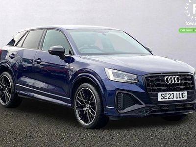 Used Audi Q2 Black Edition 110 HP (80 kW) 2023 Blue SUV