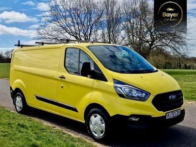 Used Ford Transit Custom Trend 130 HP (95 kW) 2020 Yellow Van
