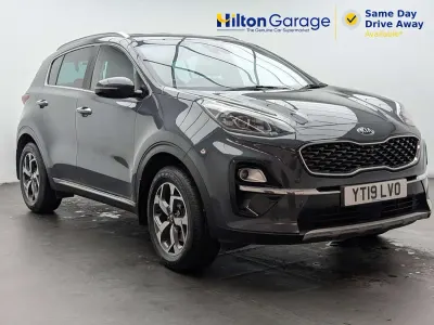 Used Kia Sportage 130 HP (95 kW) 2019 Grey SUV