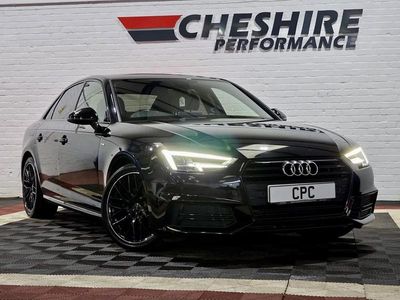 Used Audi A4 Black Edition 190 HP (139 kW) 2017 Black Sedan