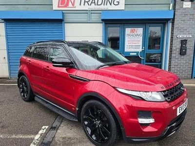 Used Land Rover Range Rover evoque Dynamic 190 HP (139 kW) 2013 Red SUV