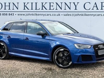Used Audi RS3 Comfort 367 HP (269 kW) 2016 Blue Sedan