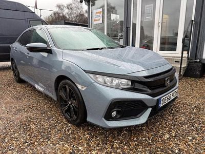 Grey Used 2018 Honda Civic SR Hatchback | £8,990 (Fair price)