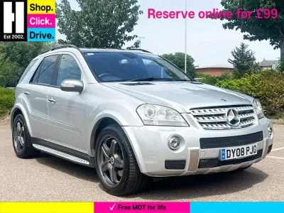 Used Mercedes ML420 306 HP (225 kW) 2008 Silver SUV