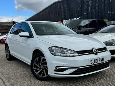 White Used 2019 VW Golf VII Match Hatchback | £13,100 (Good price)