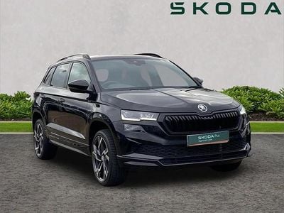 Used Skoda Karoq SportLine 150 HP (110 kW) 2024 Black SUV