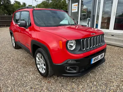 Used Jeep Renegade Longitude 140 HP (102 kW) 2016 Red SUV