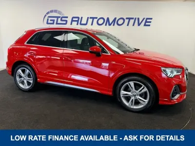 Used Audi Q3 S-Line 150 HP (110 kW) 2020 Red SUV