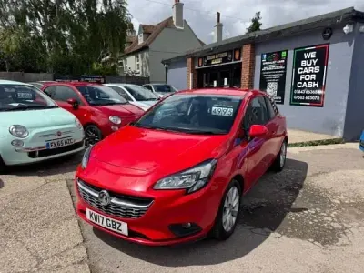 Used Vauxhall Corsa 2017 Red Hatchback