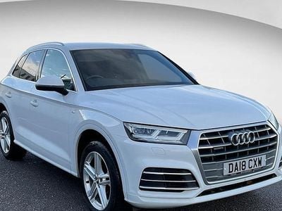 White Used 2018 Audi Q5 S-Line SUV | £15,490 (Good price)