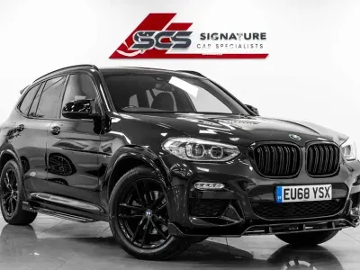 Used BMW X3 M Sport 184 HP (135 kW) 2018 Black SUV