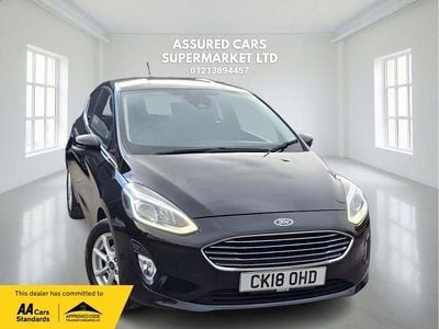 Used Ford Fiesta Zetec 100 HP (73 kW) 2018 Black Hatchback