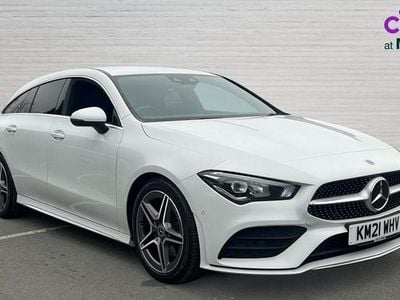 Used Mercedes CLA220 AMG Line Premium 188 HP (138 kW) 2021 White Sedan