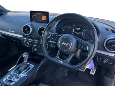 Used Audi A3 Sportback S-Line 150 HP (110 kW) 2018 Silver Hatchback