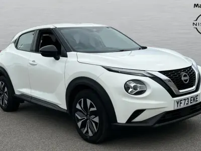 Used Nissan Juke Acenta 114 HP (83 kW) 2023 White SUV