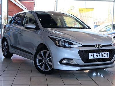 Silver Used 2017 Hyundai i20 Premium Hatchback | £10,750 (Fair price)