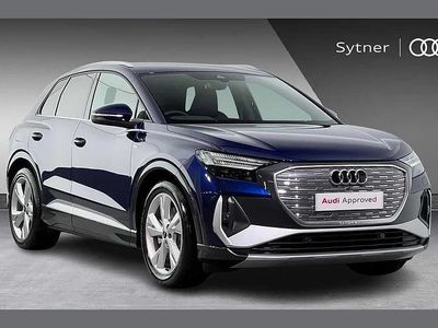 Blue Used 2025 Audi Q4 e-tron S-Line SUV | £42,000 (Expensive)