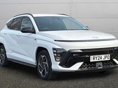 Gebraucht Hyundai Kona N Line 141 PS (103 kW) 2024 Weiß SUV