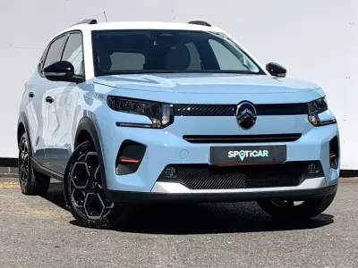 Begagnad Citroën e-C3 83 kW (113 HK) 2025 Blå Halvkombi