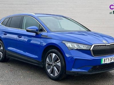 Blue Used 2021 Skoda Enyaq iV ecoSuite SUV | £18,108 (Fair price)