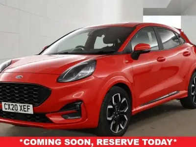 Used Ford Puma ST-Line X 125 HP (91 kW) 2020 Red SUV