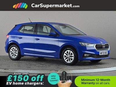 Used Skoda Fabia Comfort 2022 Blue Hatchback