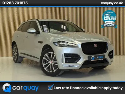 Used Jaguar F-Pace R-Sport 180 HP (132 kW) 2016 Silver SUV