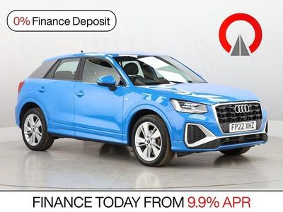 Used Audi Q2 S-Line 150 HP (110 kW) 2022 Blue SUV