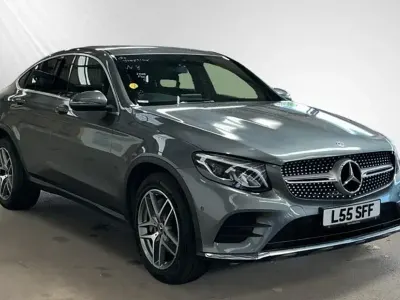 Used Mercedes GLC220 AMG line 170 HP (125 kW) 2019 Grey SUV