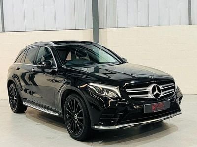 Used Mercedes GLC220 AMG line 170 HP (125 kW) 2018 Black SUV