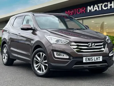 Begagnad Hyundai Santa Fe Premium 2015 Brun SUV