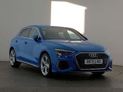 Blue Used 2021 Audi A3 e-tron S-Line Hatchback | £19,998 (A bit pricey)
