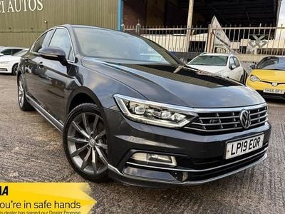 Grey Used 2019 VW Passat R-line Sedan | £11,900 (Fair price)