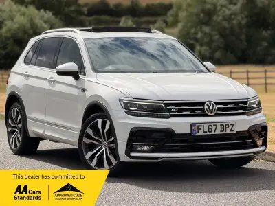 Used VW Tiguan R-line 190 HP (139 kW) 2017 White SUV