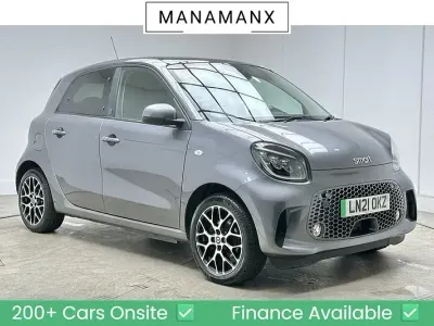 Used Smart ForFour Electric Drive Exclusive 22 kW (30 HP) 2021 Graphite grey Hatchback