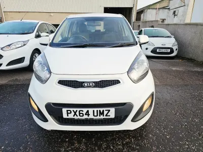 Used Kia Picanto 2014 White Hatchback