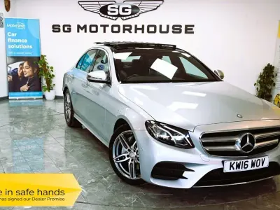 Used Mercedes E220 AMG Line Premium 2016 Silver Sedan