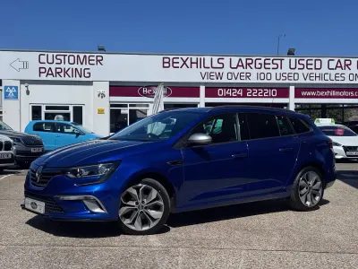 Used Renault Mégane GT Line GT-Line 2019 Blue Estate