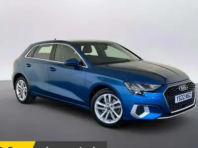Used Audi A3 Sportback e-tron Sport 204 HP (150 kW) 2022 Blue Hatchback