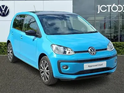 Used VW up! Black Edition 65 HP (47 kW) 2023 Blue Hatchback