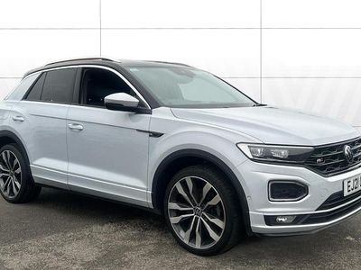 Silver Used 2021 VW T-Roc R-line SUV | £18,136 (Fair price)