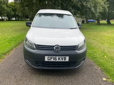 Used VW Caddy Startline 102 HP (75 kW) 2016 White MPV