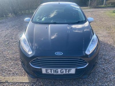 Used Ford Fiesta Zetec 2016 Black Hatchback