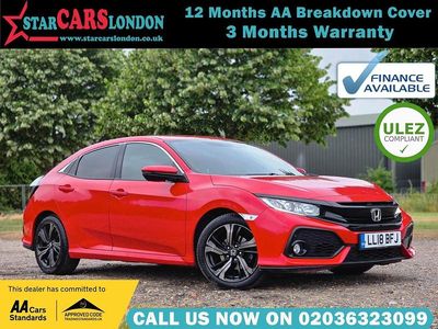 Red Used 2018 Honda Civic SR Hatchback | £11,000 (Fair price)