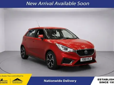 Usado MG MG3 Exclusive 106 HP (77 kW) 2021 Vermelho Citadino